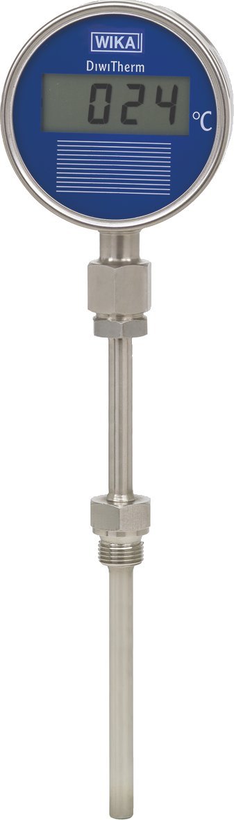 DWT - Thermomètre digital tout inox plonge verticale lisse.